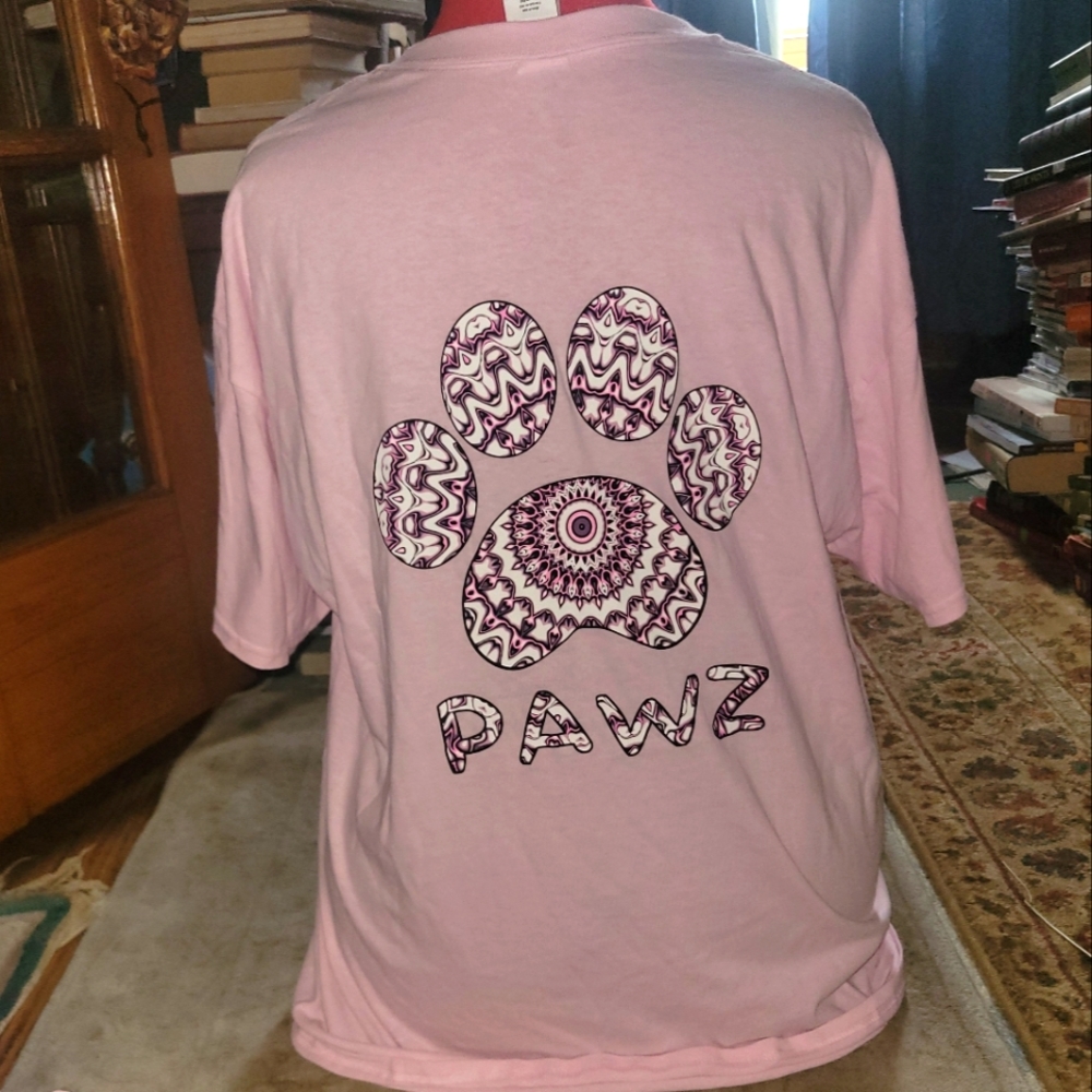 Pawz Tee/ Pink